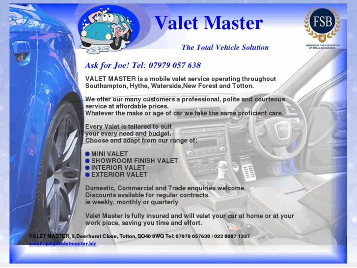 www.valetmaster.biz