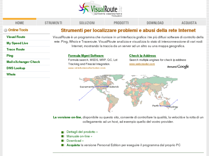 www.visualroute.it