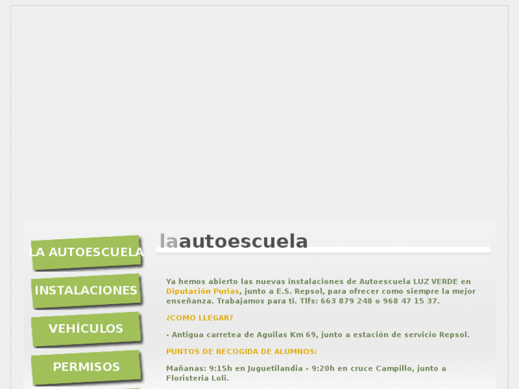 www.autoescuelaluzverde.es