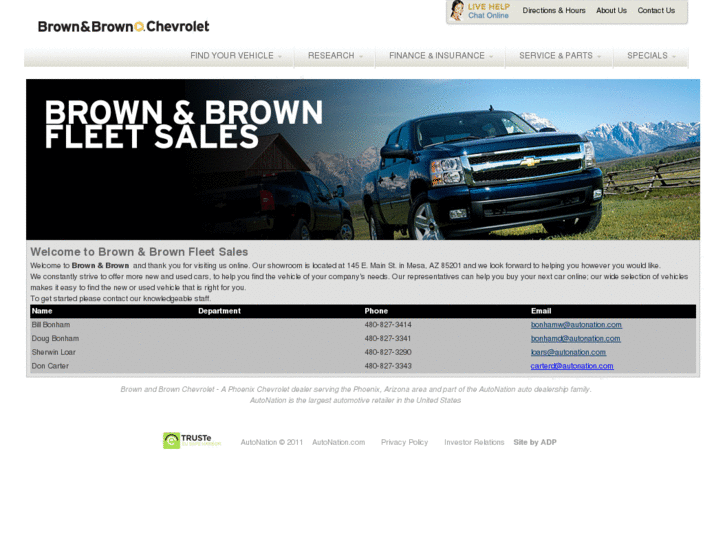 www.brownandbrownfleet.com