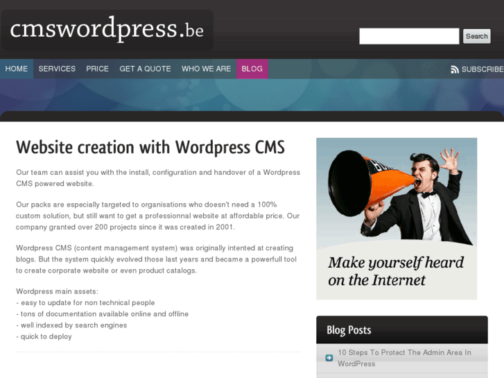 www.cmswordpress.be