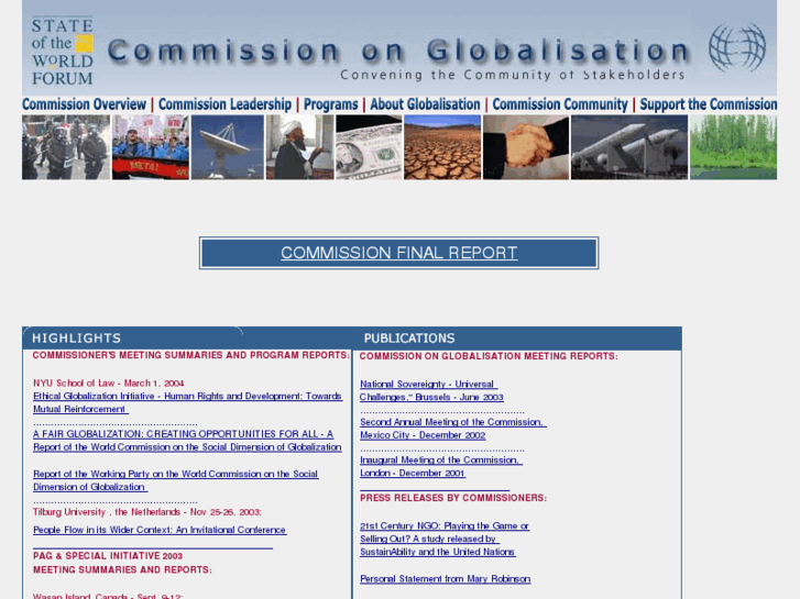 www.commissiononglobalization.org
