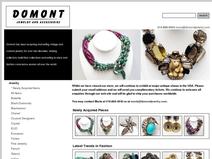 www.domontjewelry.com