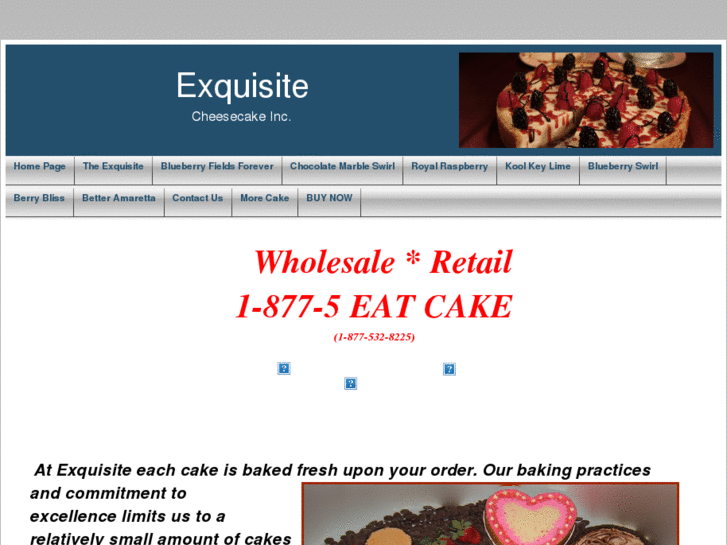 www.exquisitecheesecakes.com