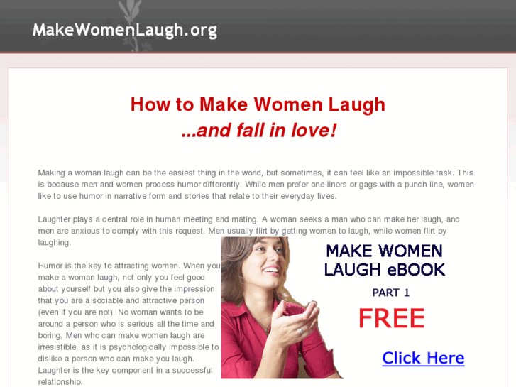 www.makewomenlaugh.org