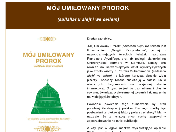 www.mojumilowanyprorok.com