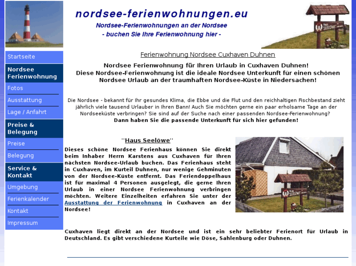 www.nordsee-ferienwohnungen.eu