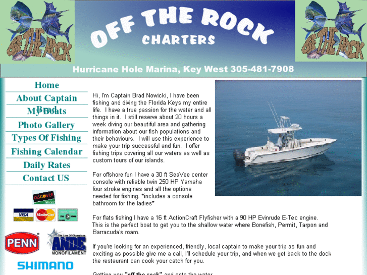 www.offtherockcharters.com