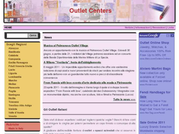 www.outletcenters.info