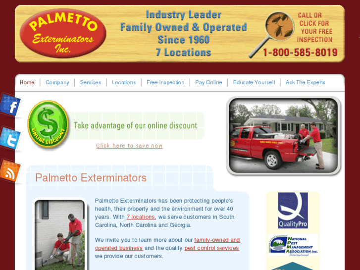 www.palmettoexterminators.net