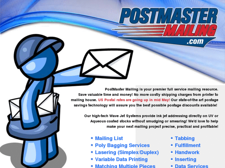 www.postmastermailing.com