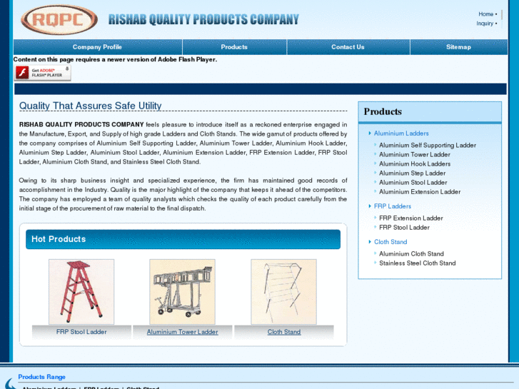 www.rishabqualityladders.com