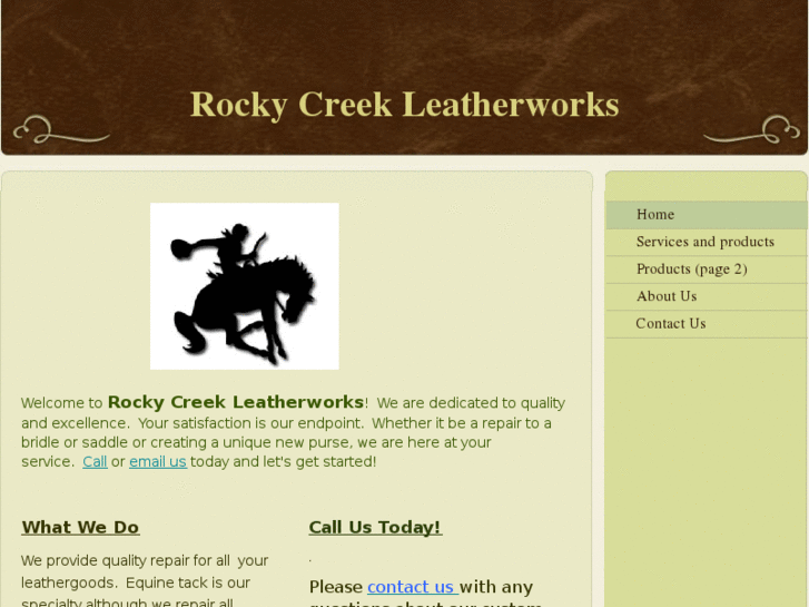 www.rockycreekleatherworks.com