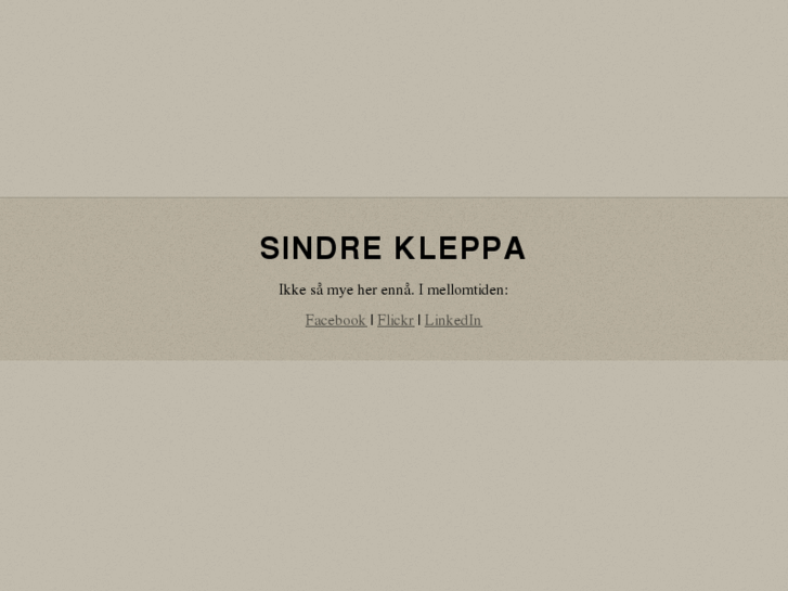 www.sindrekleppa.com