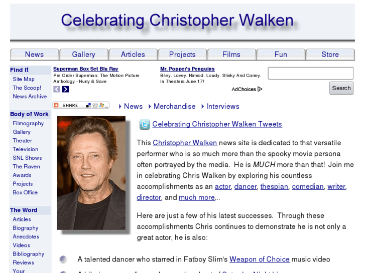 www.celebratingchristopherwalken.com