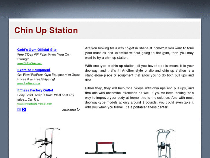 www.chinupstation.com