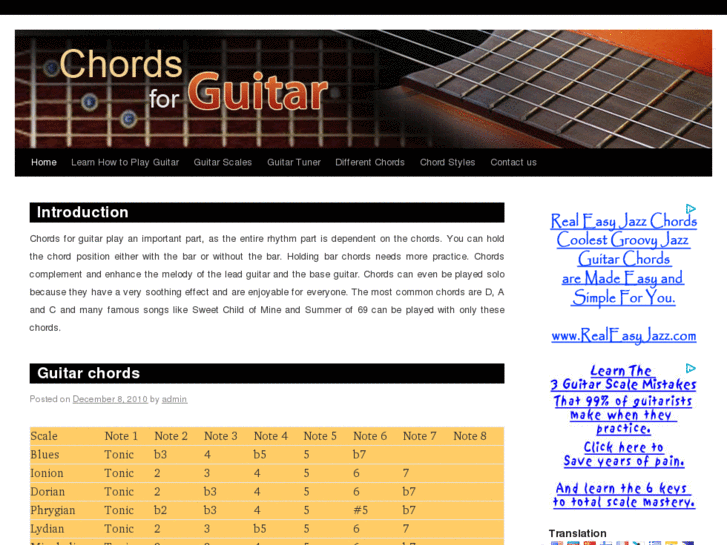 www.chordsforguitar.info