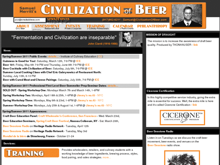 www.civilizationofbeer.com