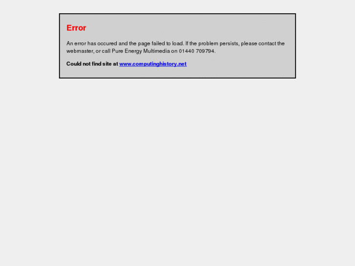 www.computinghistory.net