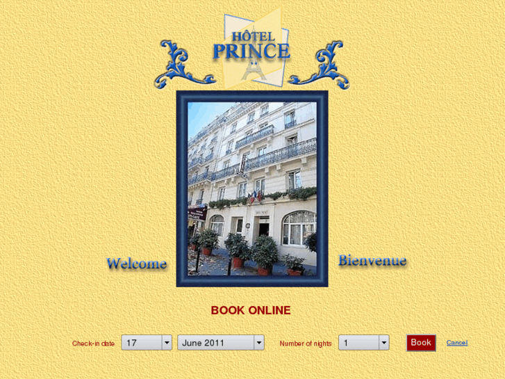 www.hotelprinceparis.com