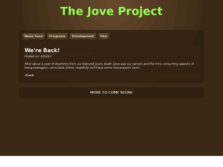 www.joveproject.com