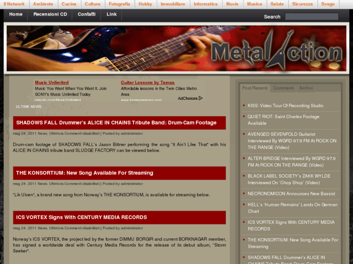 www.metalaction.it