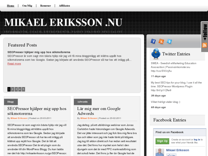 www.mikaeleriksson.nu