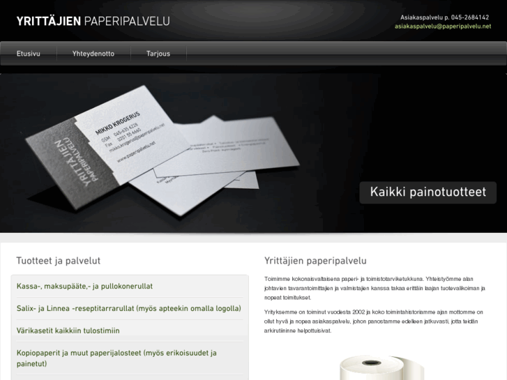 www.paperipalvelu.net