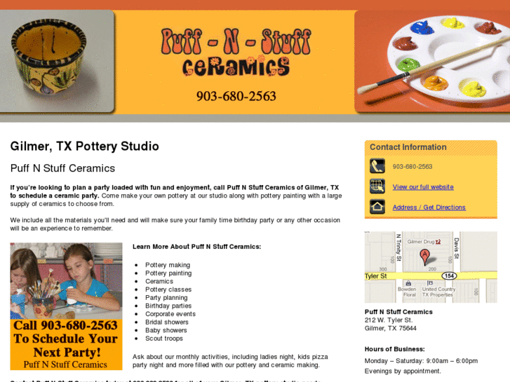 www.puffnstuffceramicparties.com