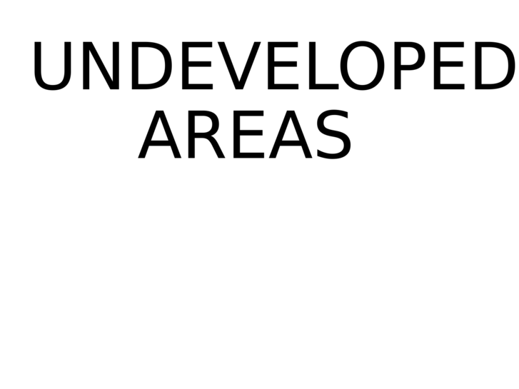www.undevelopedareas.com