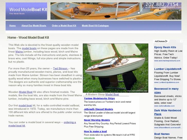 www.woodmodelboatkit.com