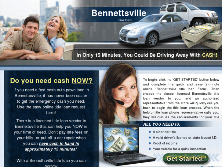 www.cartitleloansinbennettsville.com