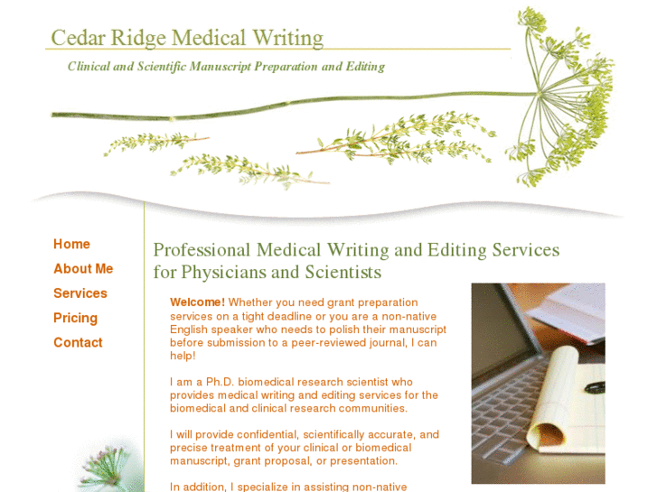 www.cedarridgemedicalwriting.com