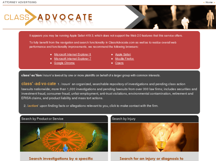www.class-advocate.com