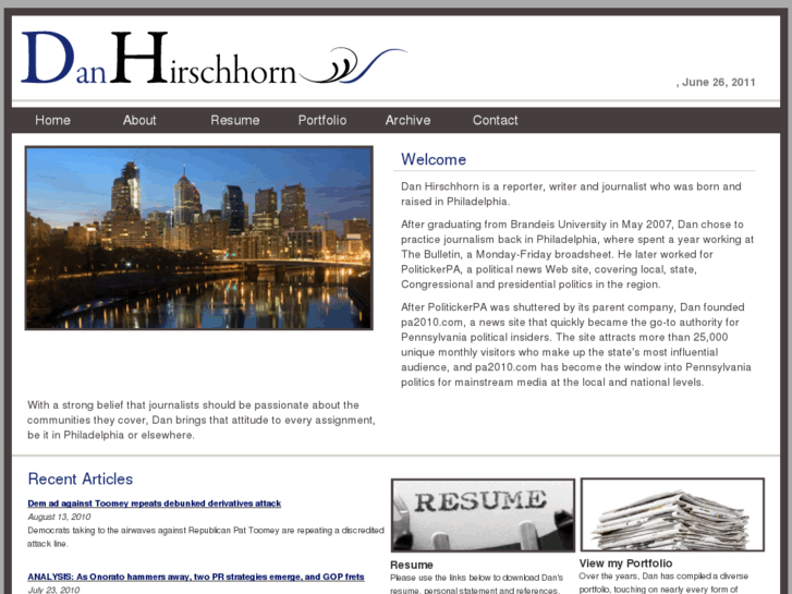 www.danhirschhorn.com