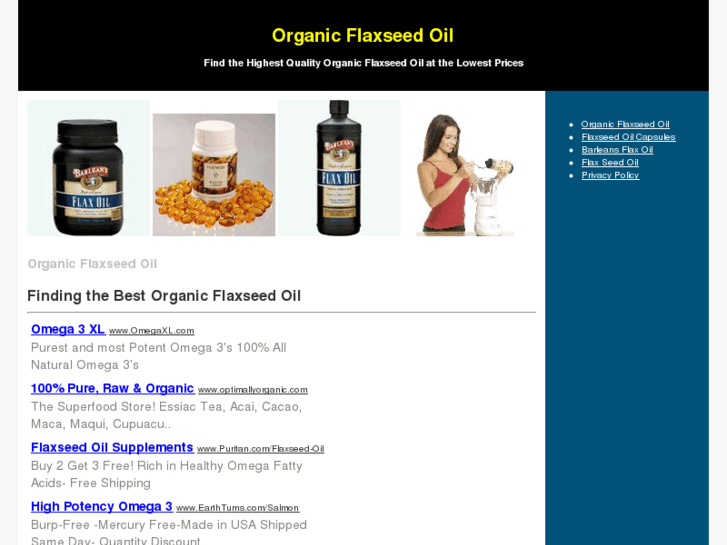 www.organicflaxseedoil.org