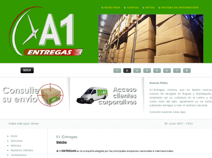 www.a1-entregas.com