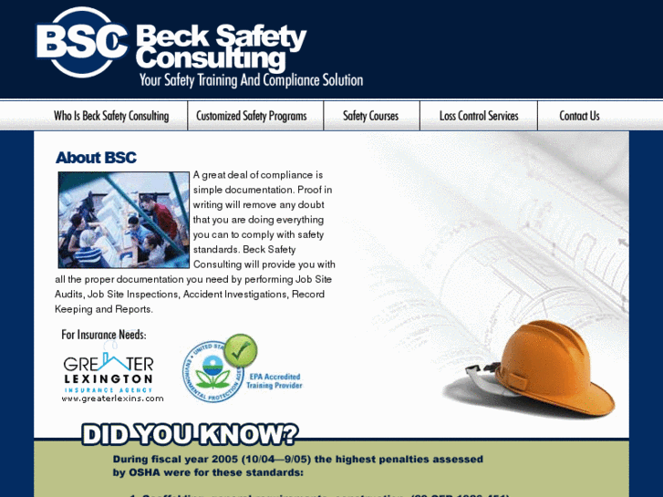 www.becksafety.com