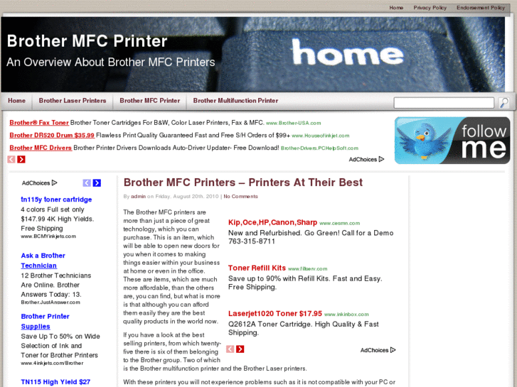 www.brothermfcprinter.net