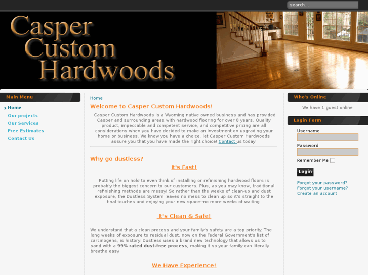 www.caspercustomhardwoods.com