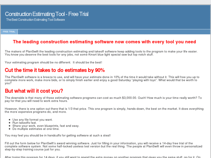 www.constructionestimatingtool.com