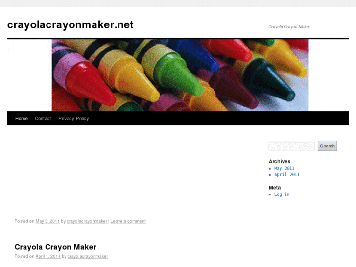 www.crayolacrayonmaker.net