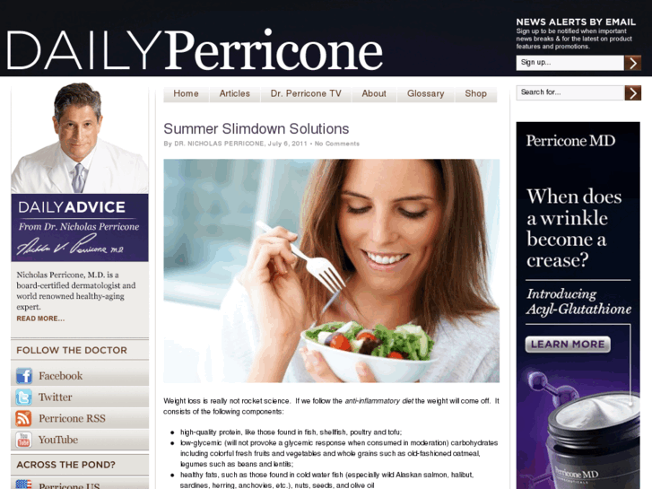 www.dailyperricone.com