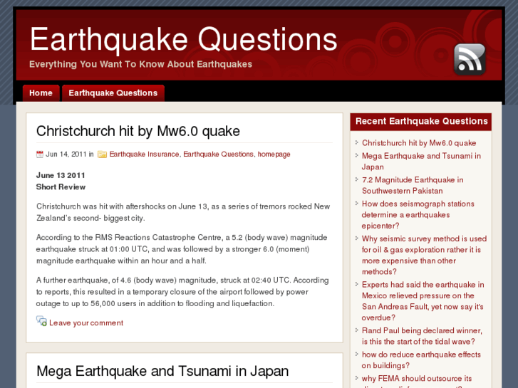 www.earthquakequestions.com