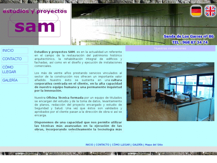 www.estudiosyproyectossam.com