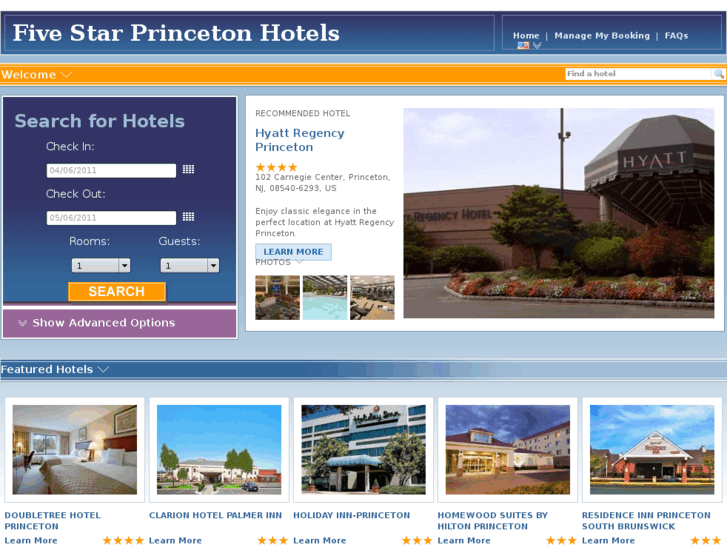 www.fivestarprincetonhotels.com