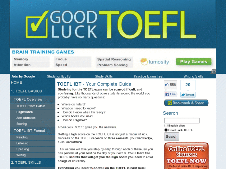 www.goodlucktoefl.com