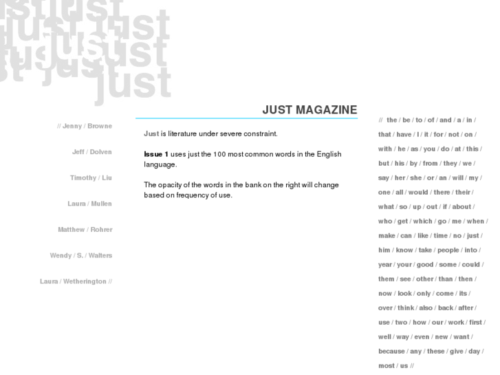 www.justzine.com