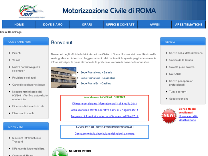 www.motorizzazioneroma.it