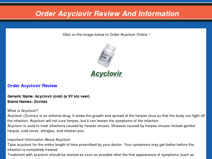 www.orderacyclovir.org